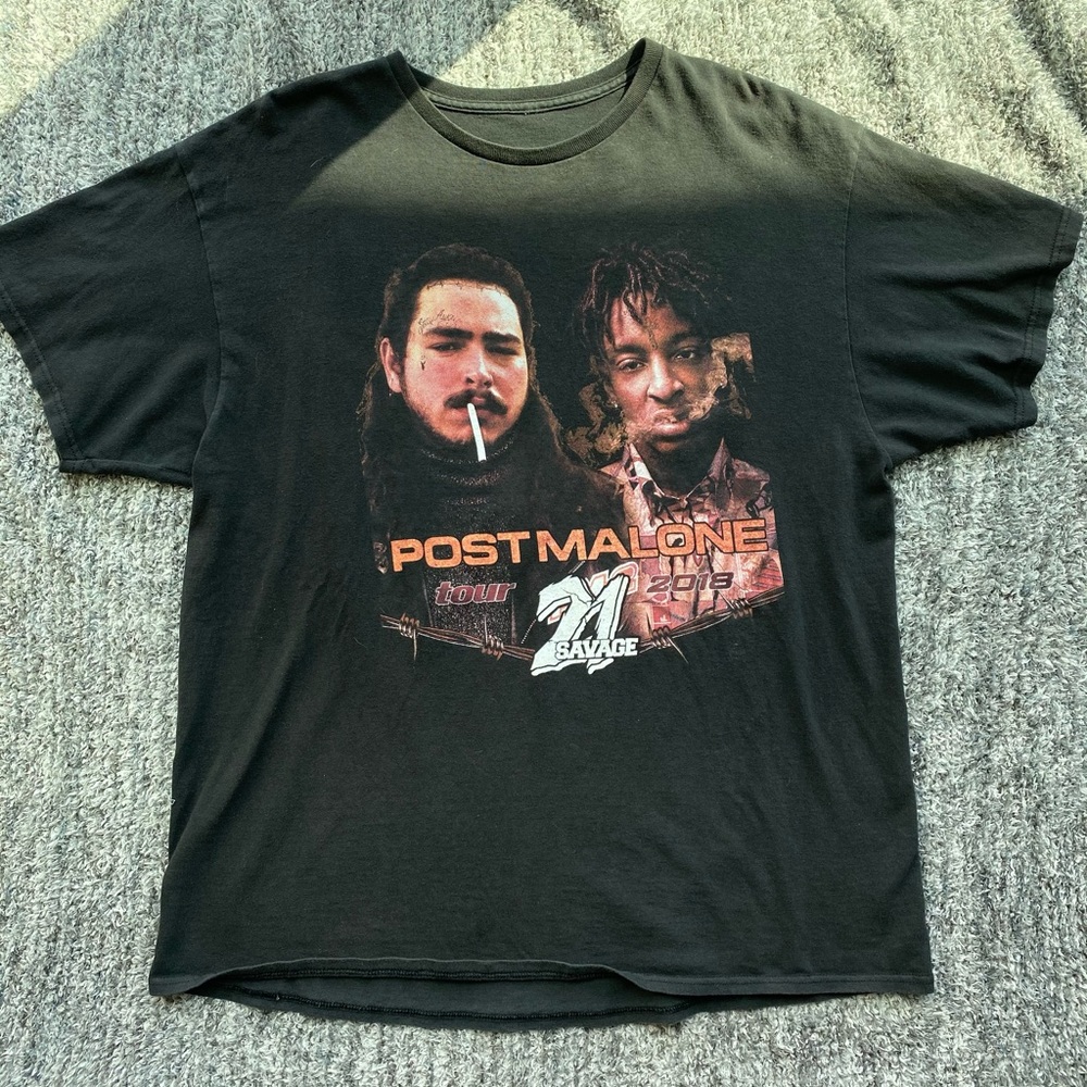Post Malone x 21 Savage Tour T-Shirt